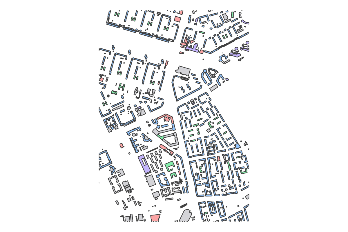 Program breakdown map