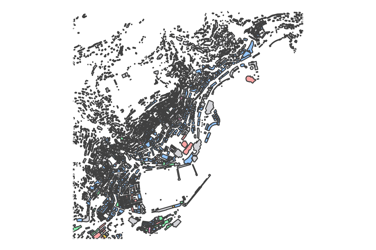Program breakdown map