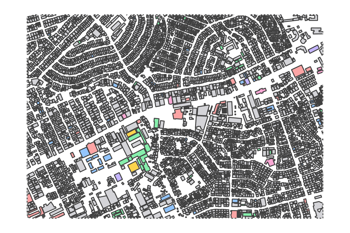 Program breakdown map
