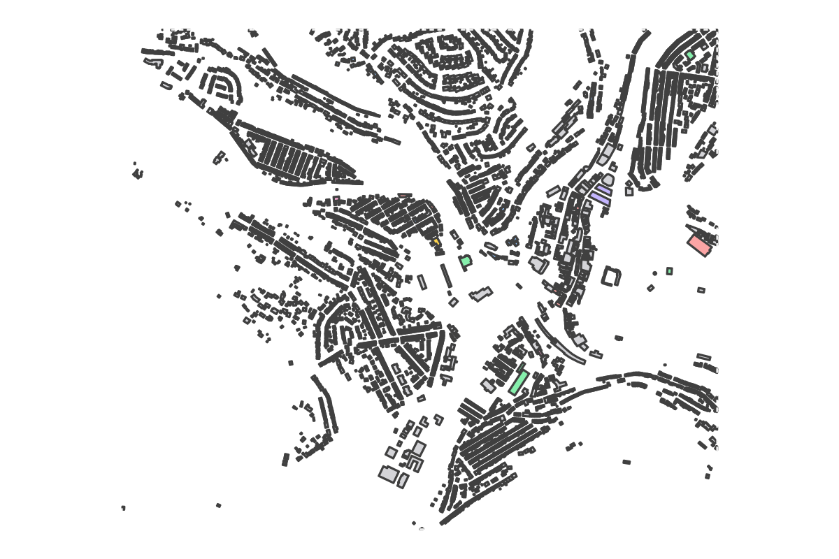 Program breakdown map