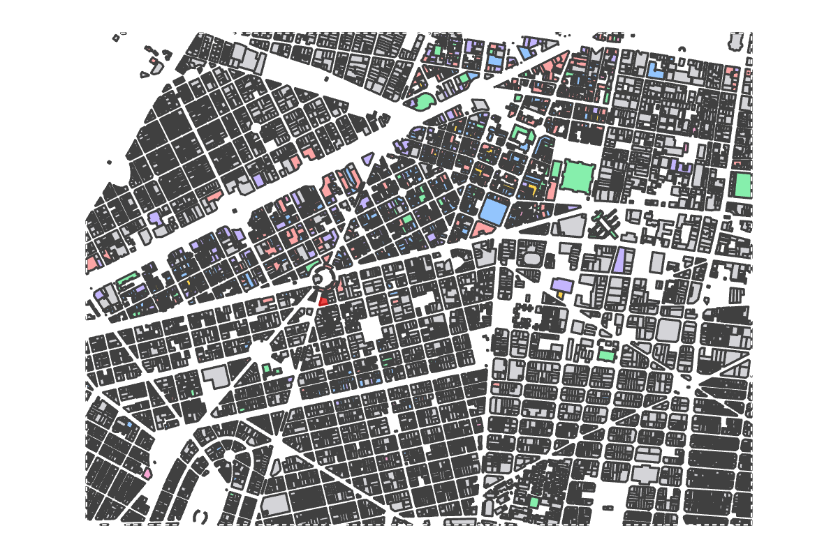 Program breakdown map