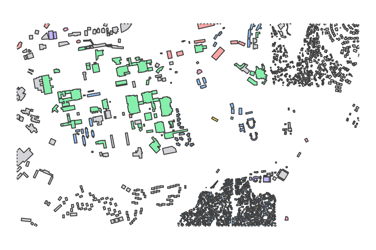 Program breakdown map