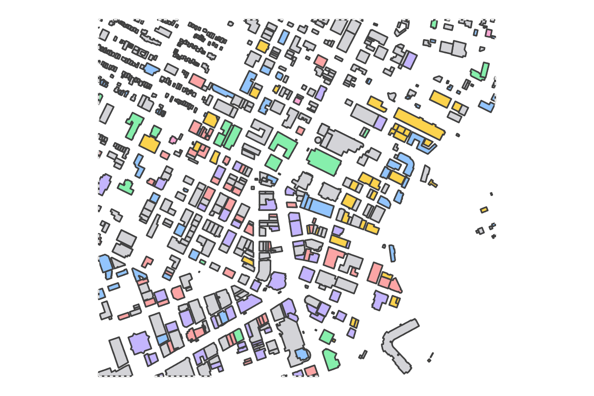 Program breakdown map