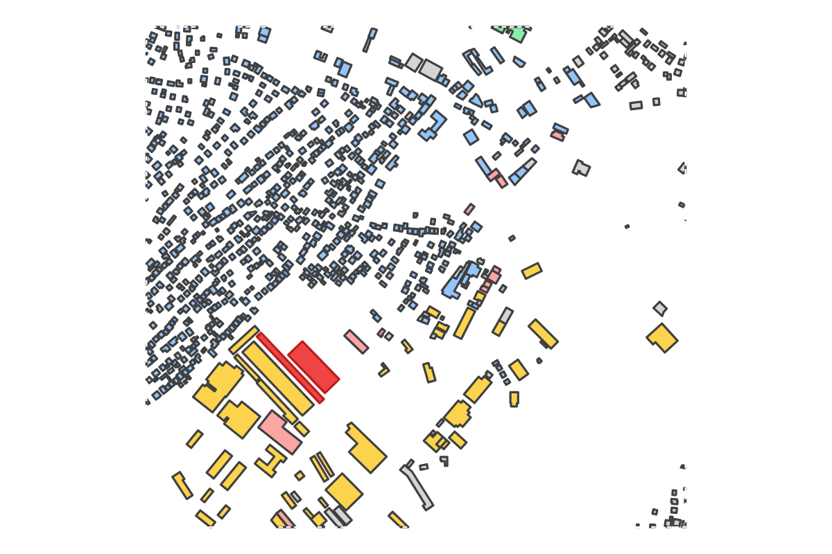 Program breakdown map