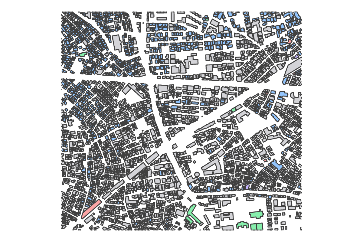 Program breakdown map