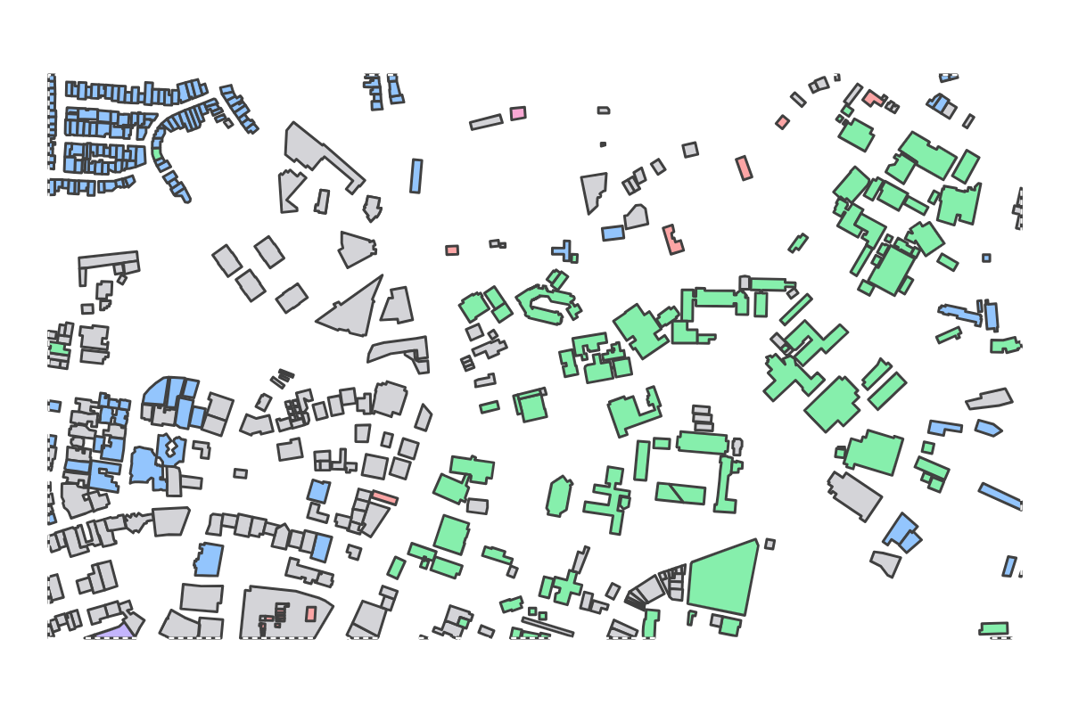 Program breakdown map