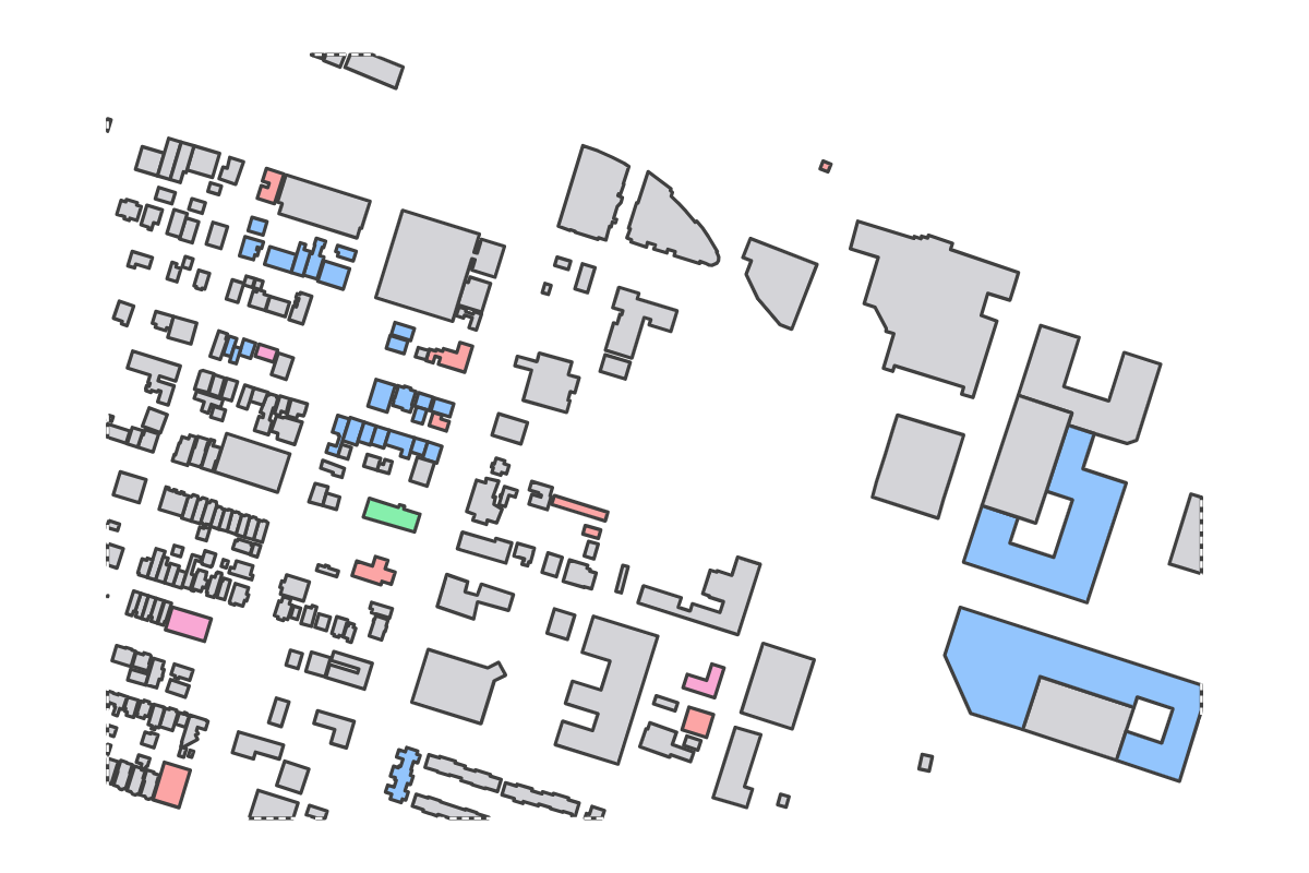 Program breakdown map