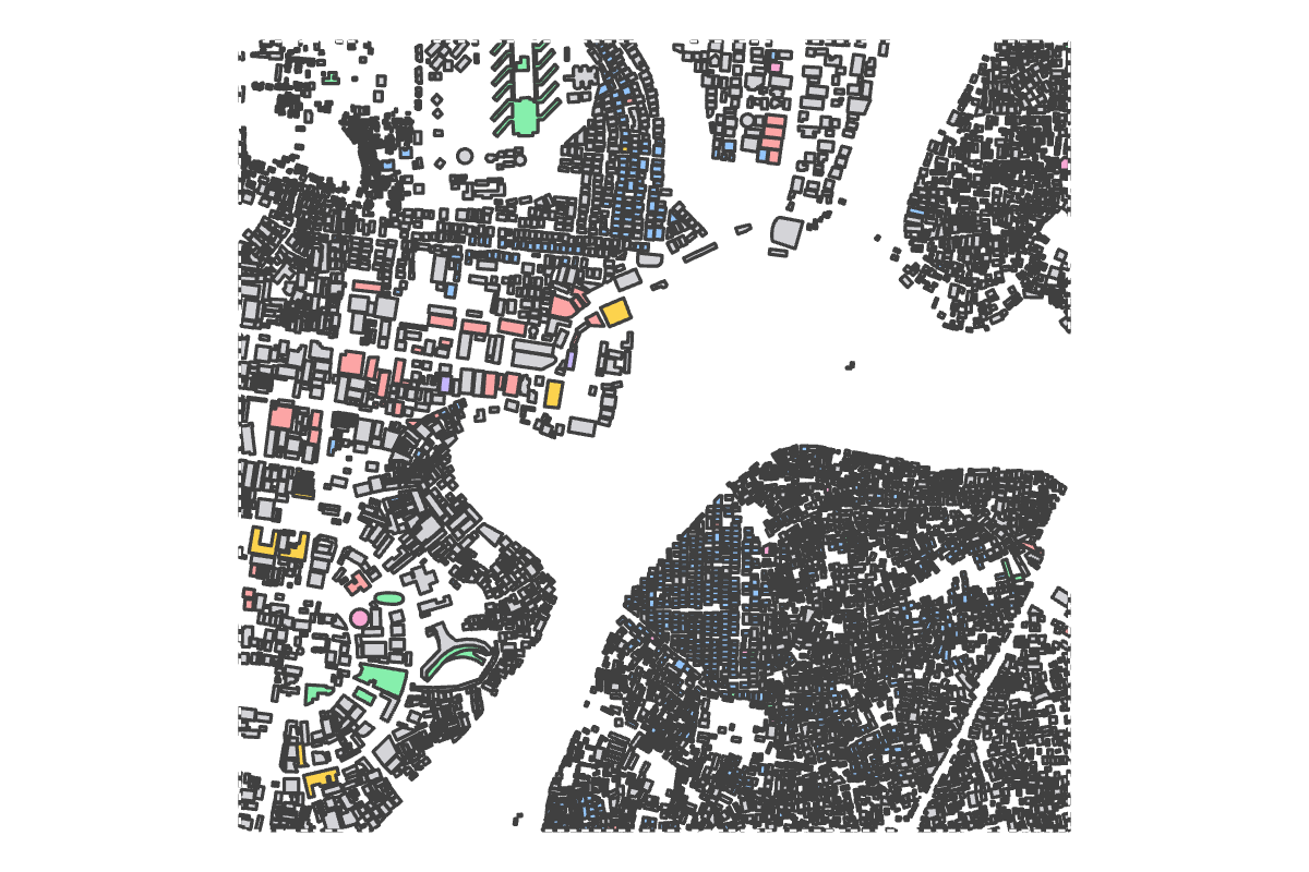 Program breakdown map
