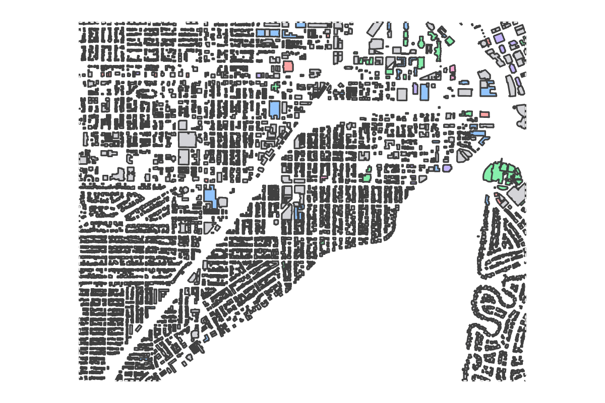 Program breakdown map