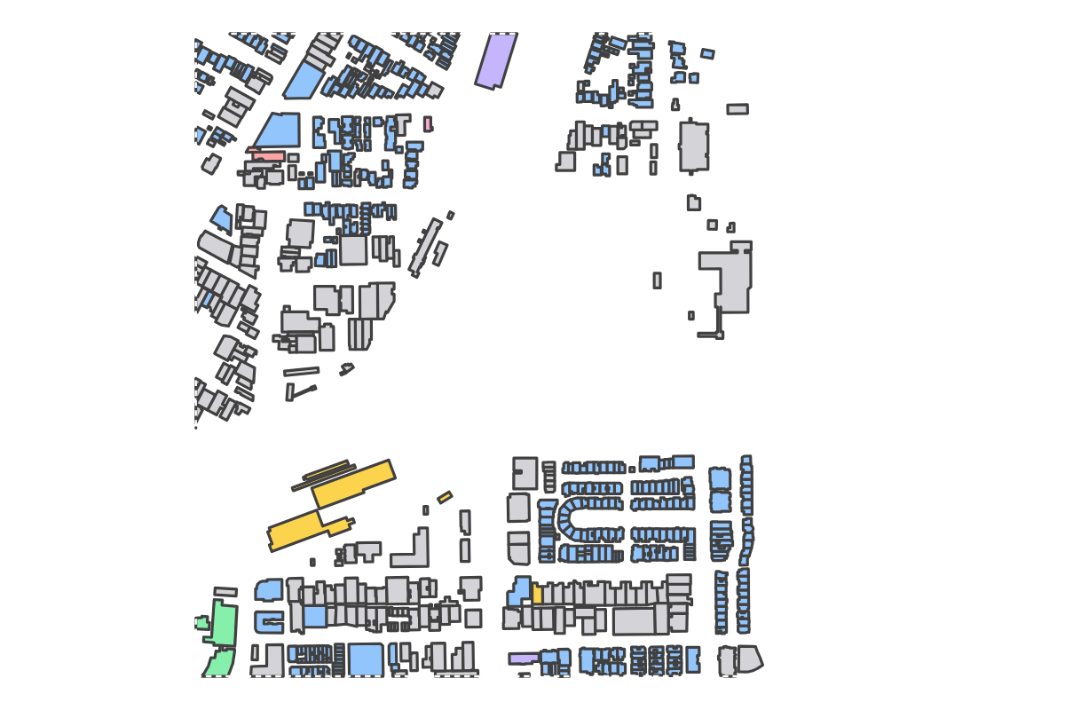 Program breakdown map
