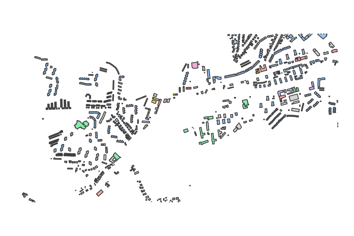 Program breakdown map