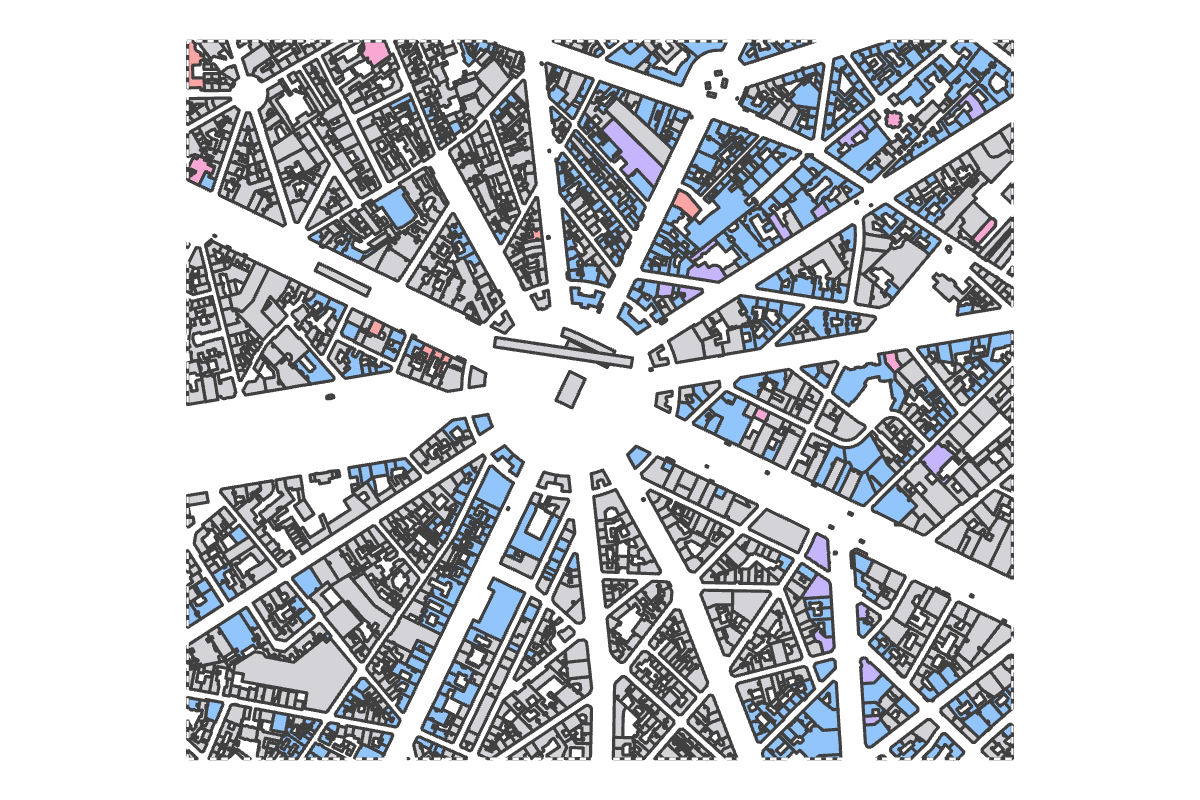 Program breakdown map