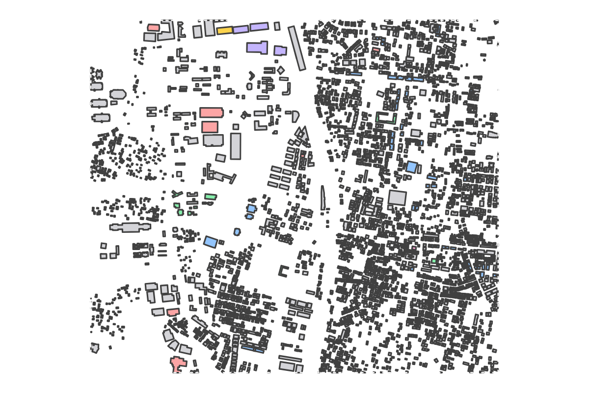 Program breakdown map