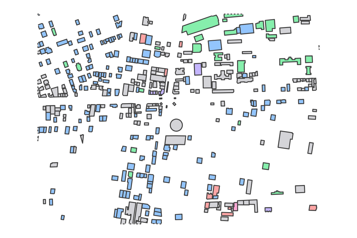 Program breakdown map