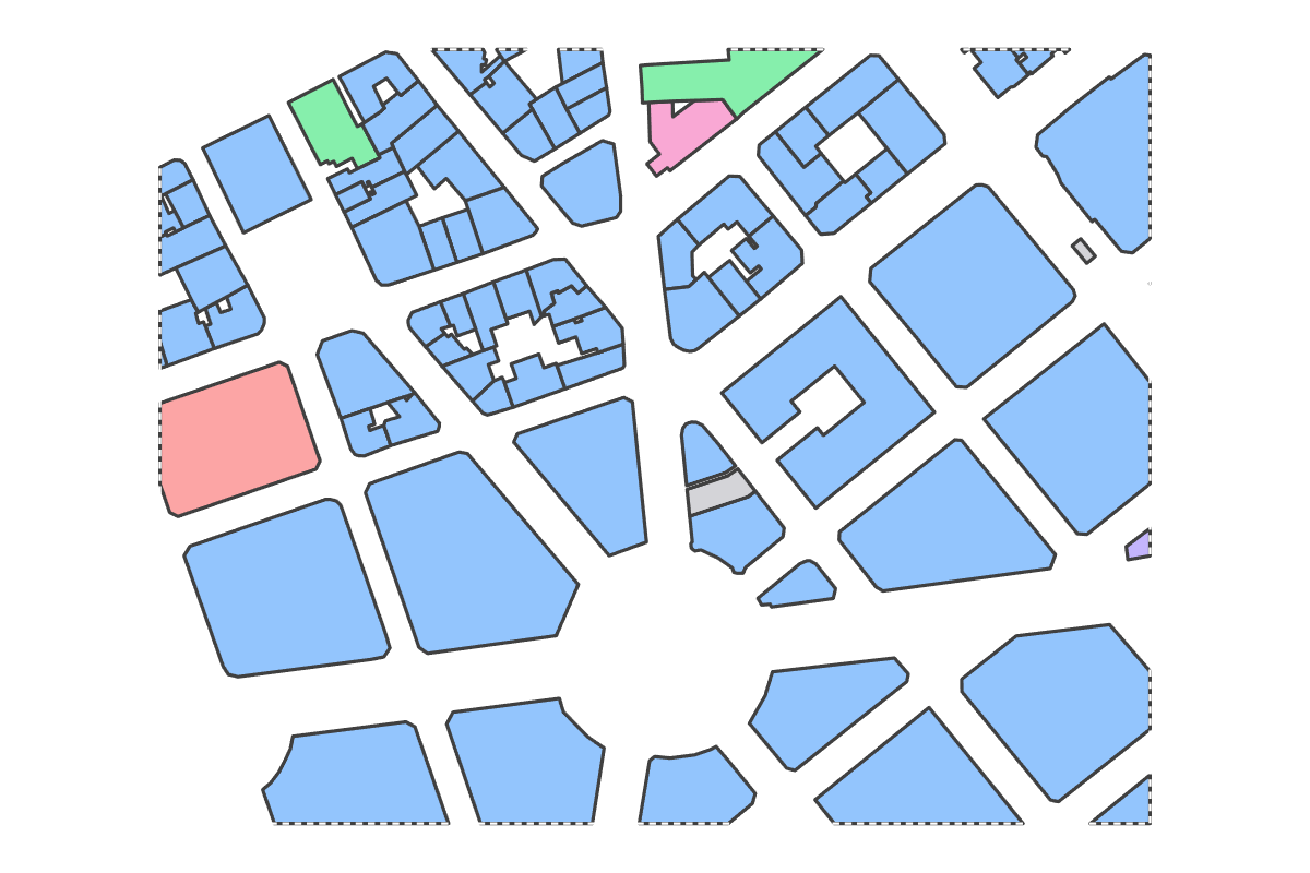 Program breakdown map