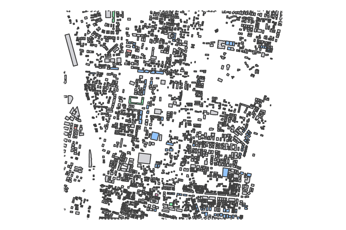 Program breakdown map