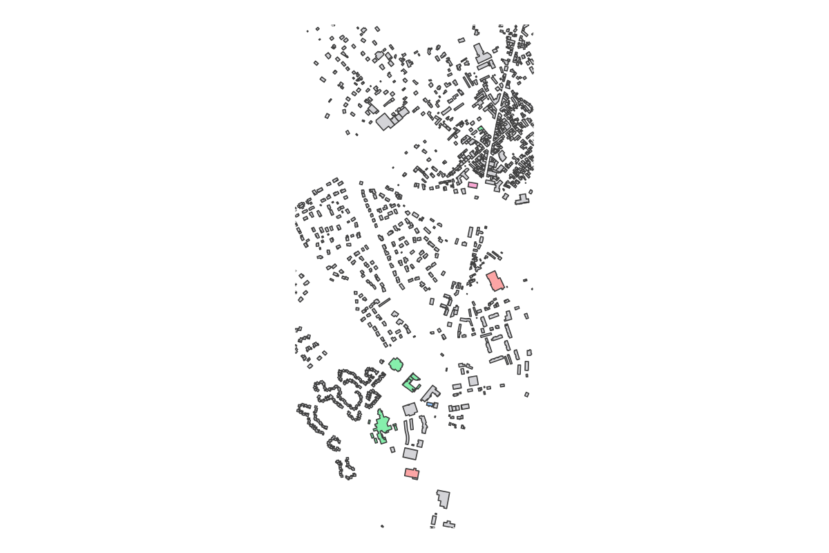 Program breakdown map