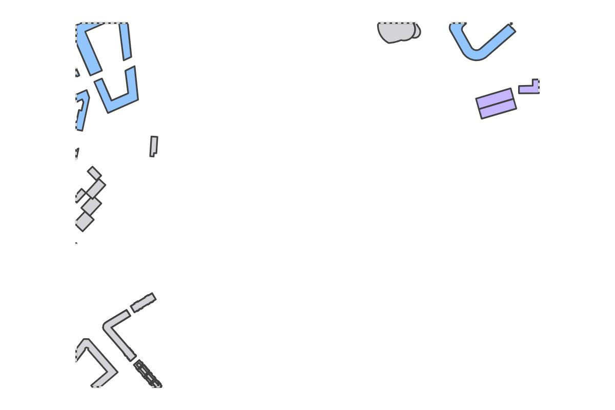 Program breakdown map