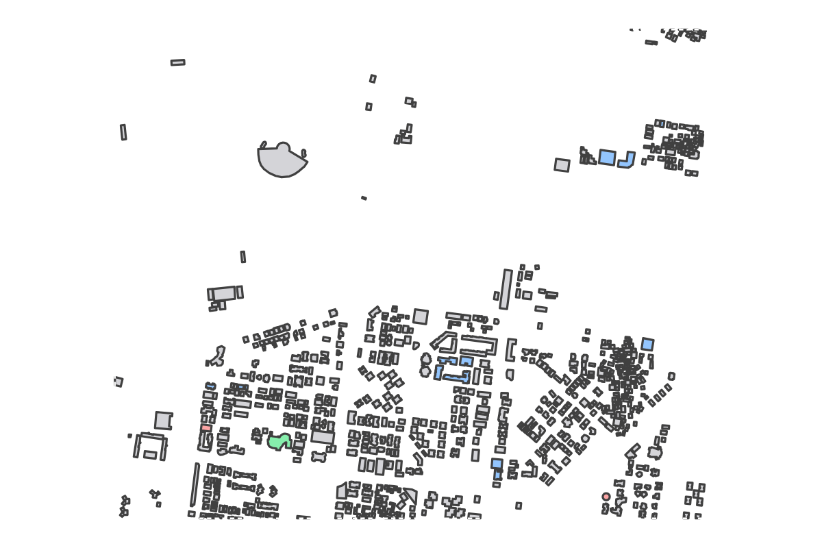 Program breakdown map