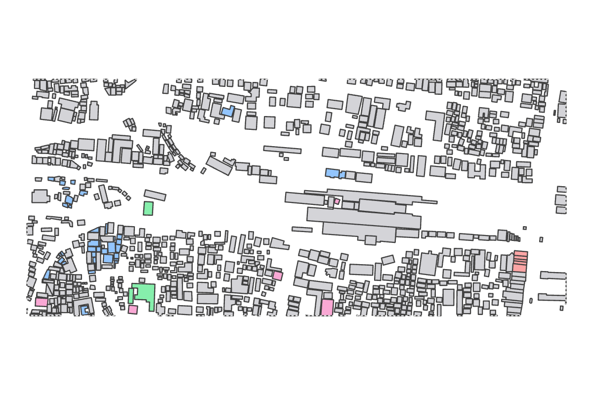 Program breakdown map
