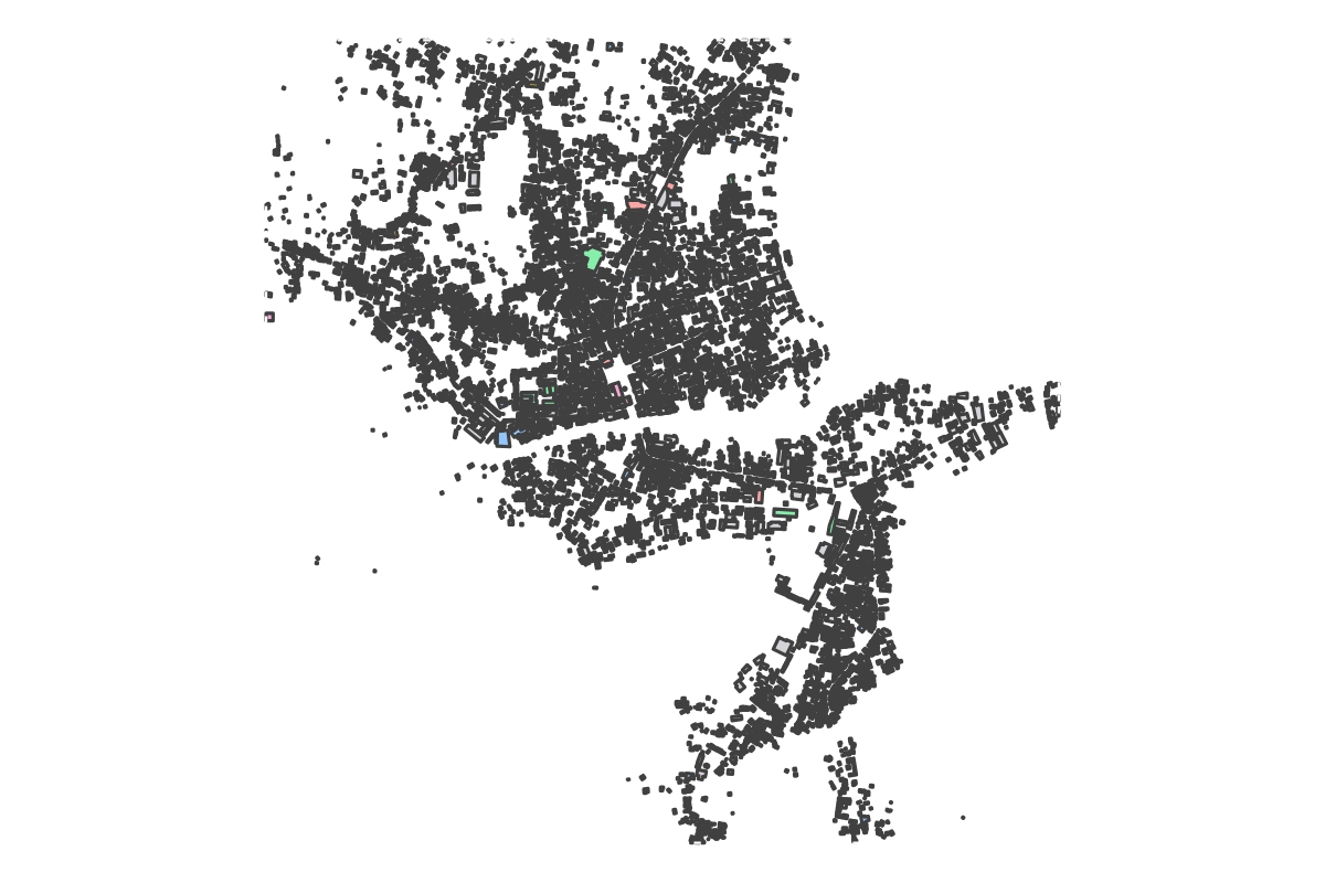 Program breakdown map