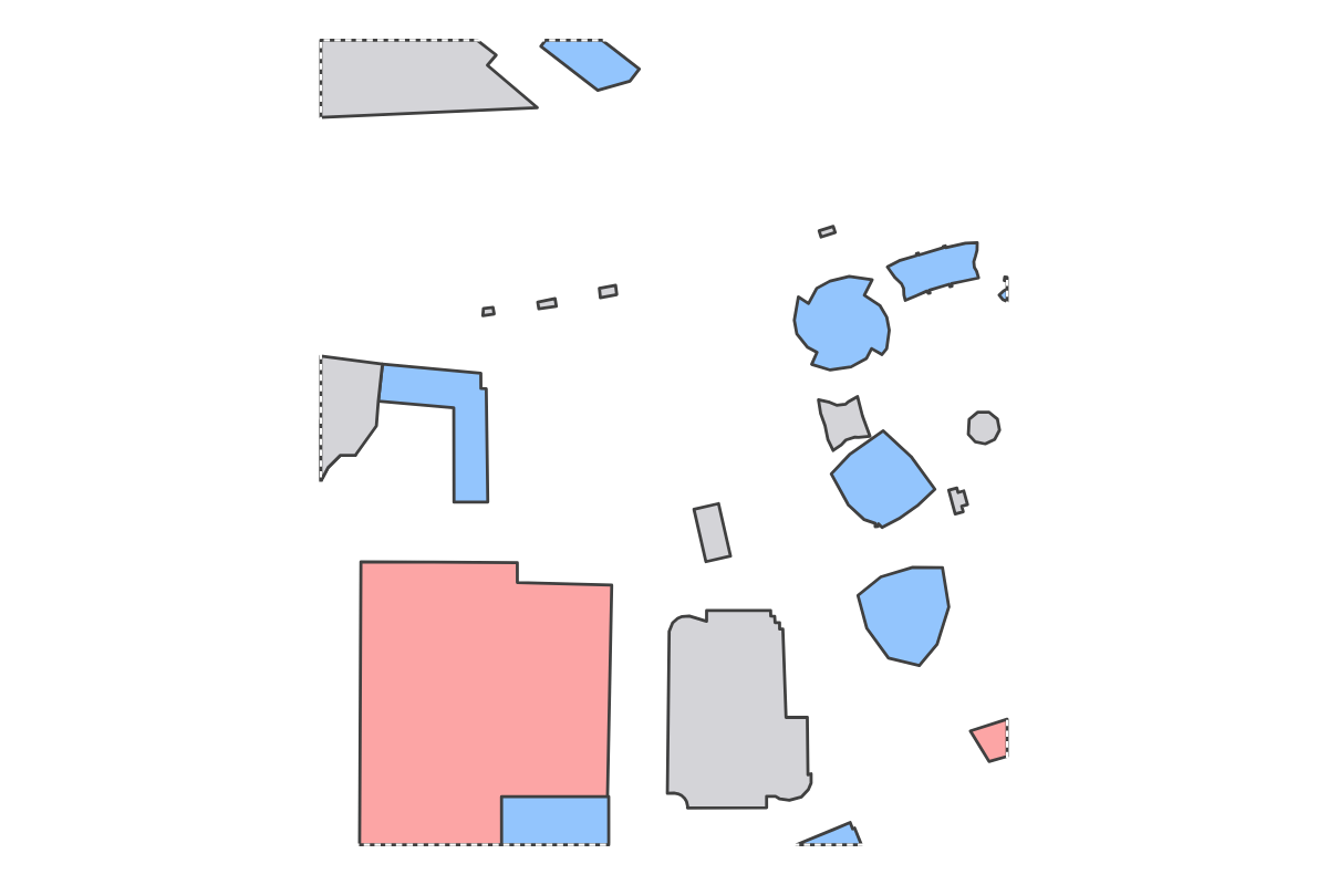 Program breakdown map