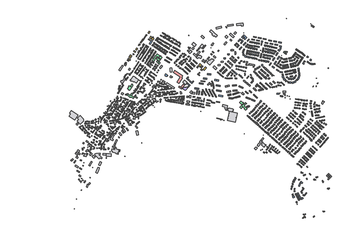 Program breakdown map