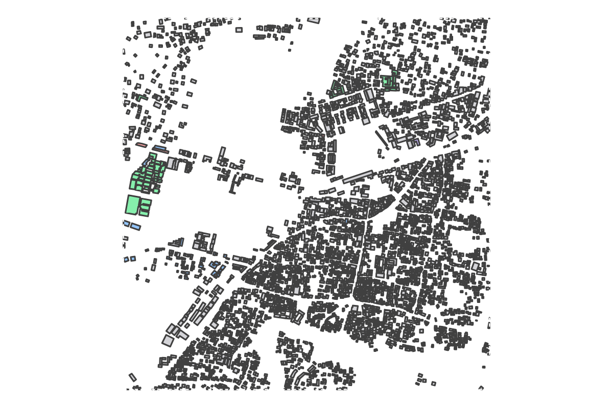 Program breakdown map