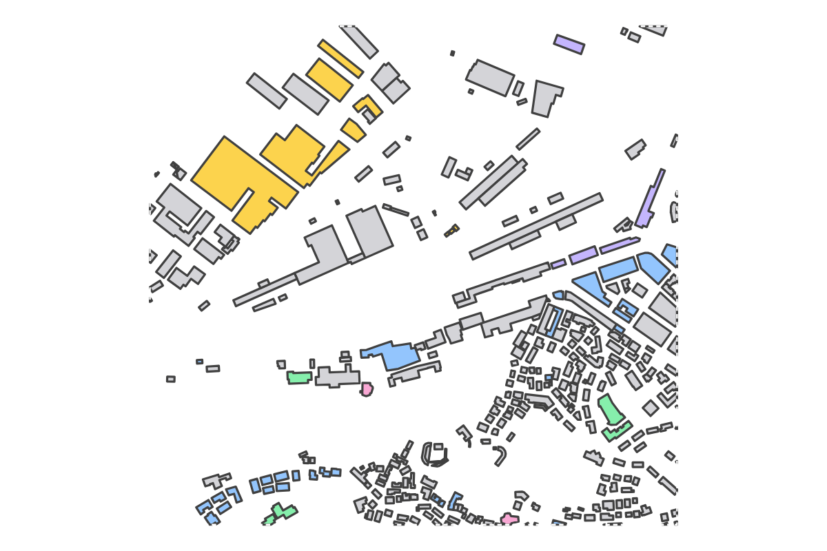 Program breakdown map