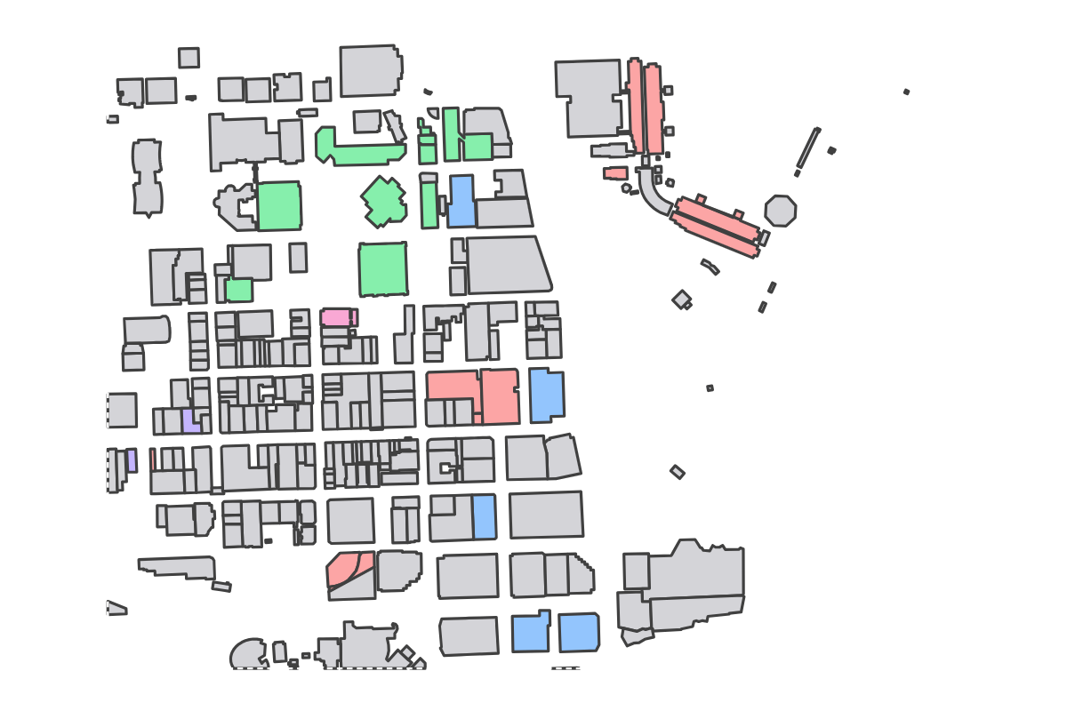 Program breakdown map