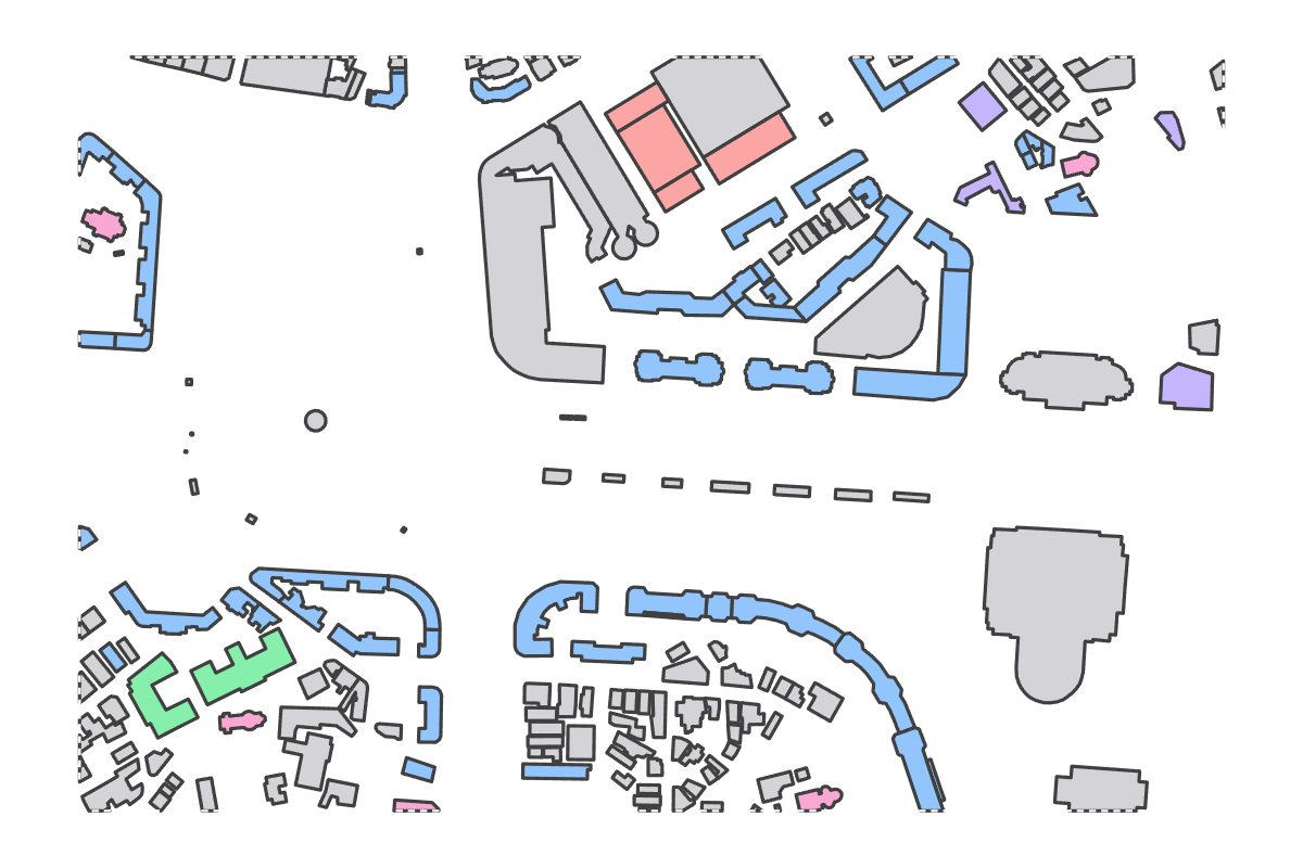 Program breakdown map