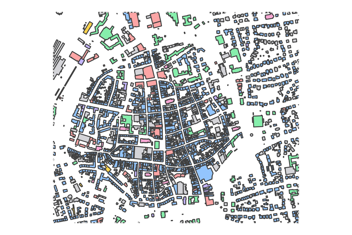 Program breakdown map