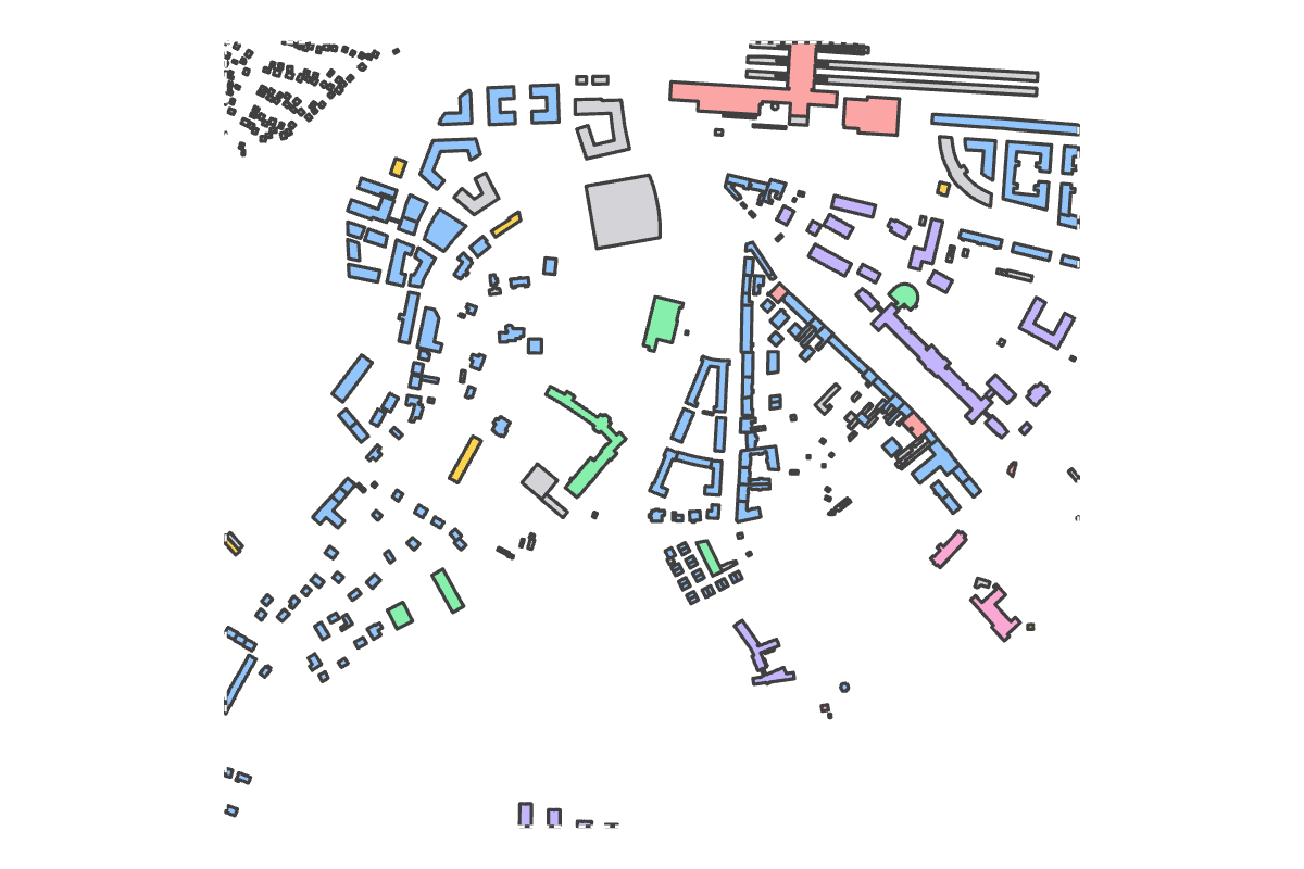 Program breakdown map
