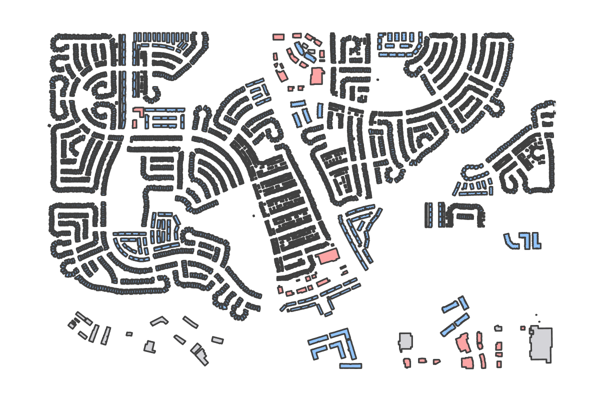 Program breakdown map