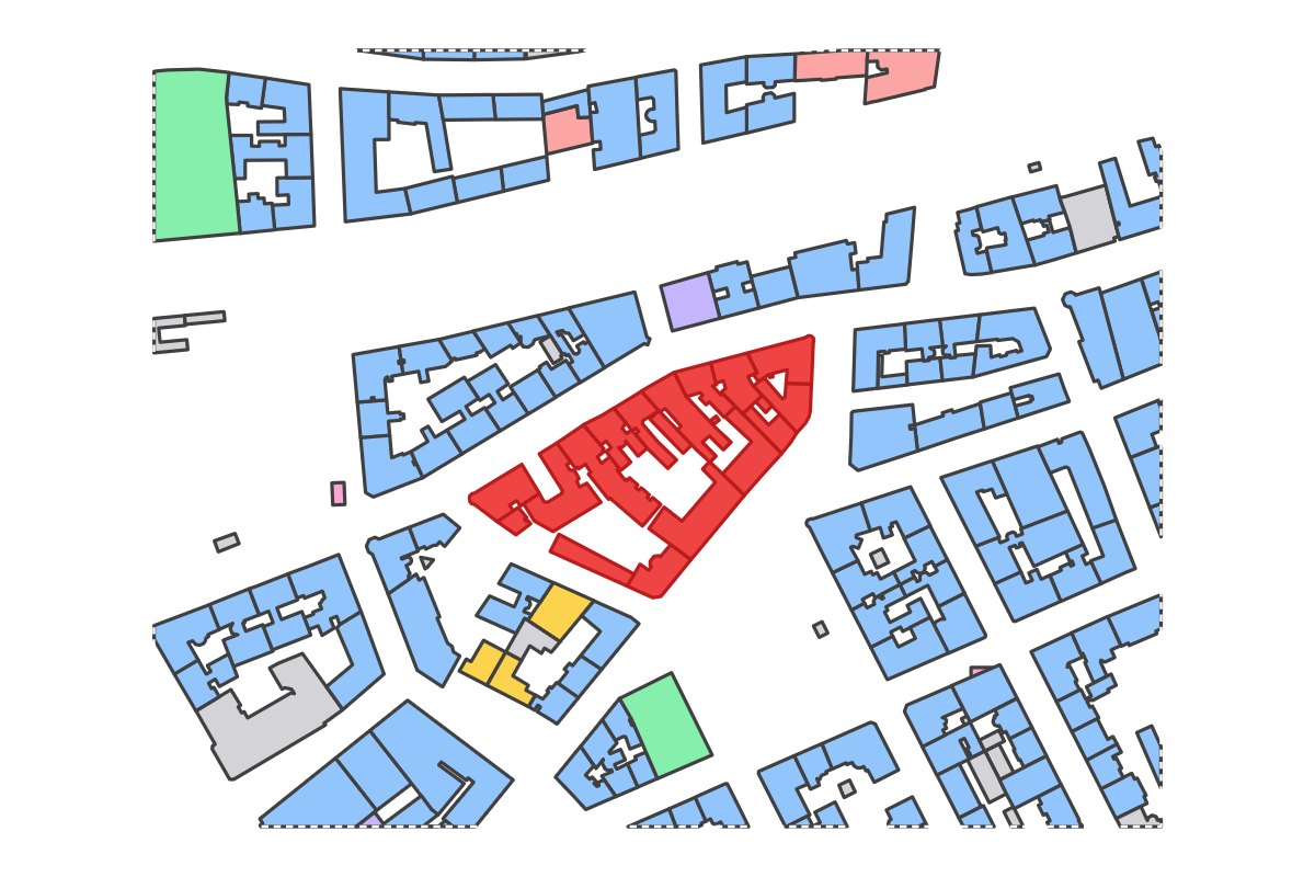 Program breakdown map