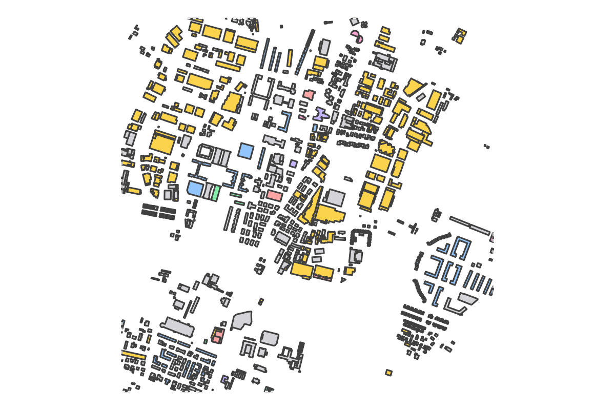 Program breakdown map