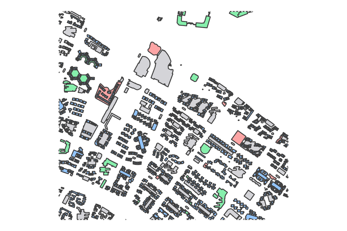 Program breakdown map