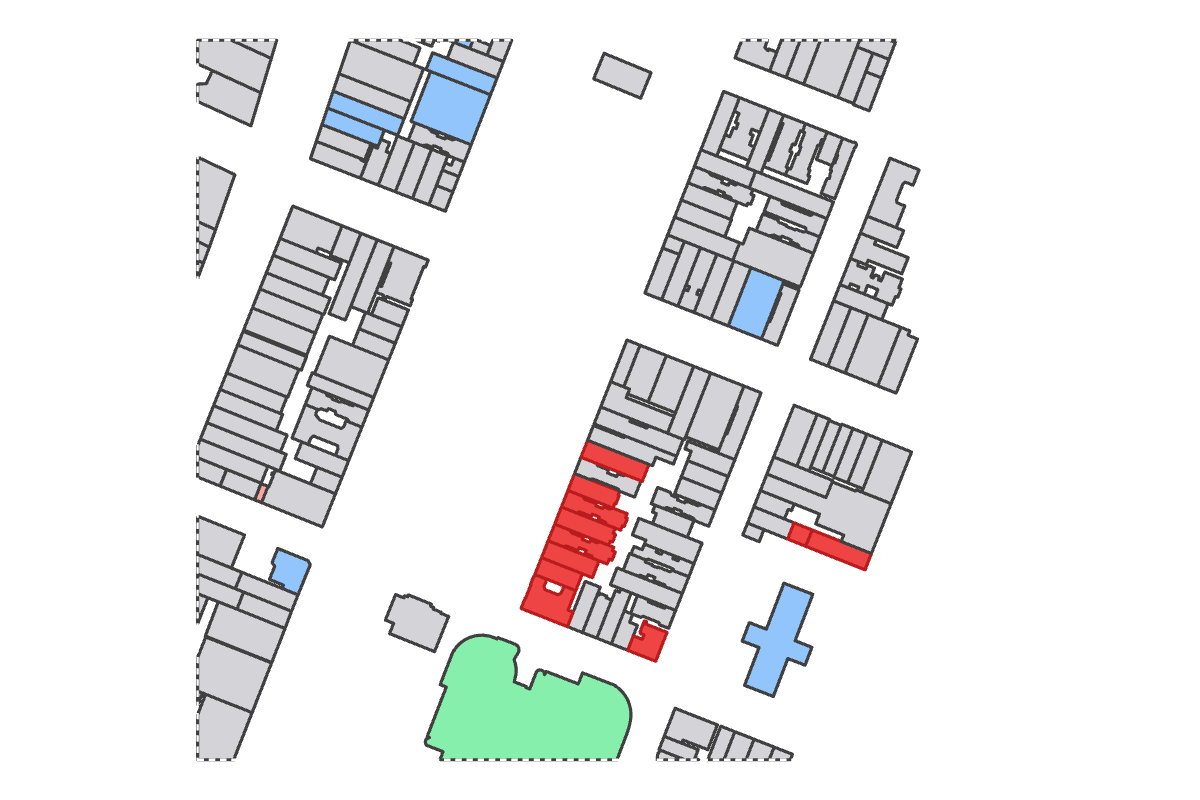 Program breakdown map