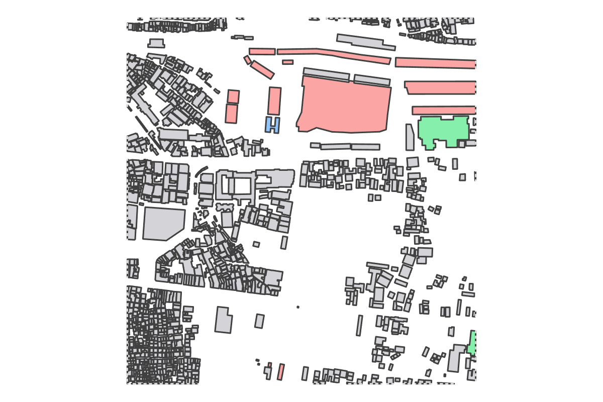 Program breakdown map