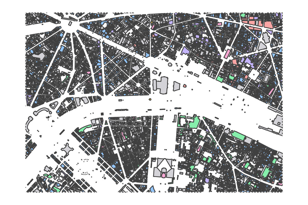 Program breakdown map