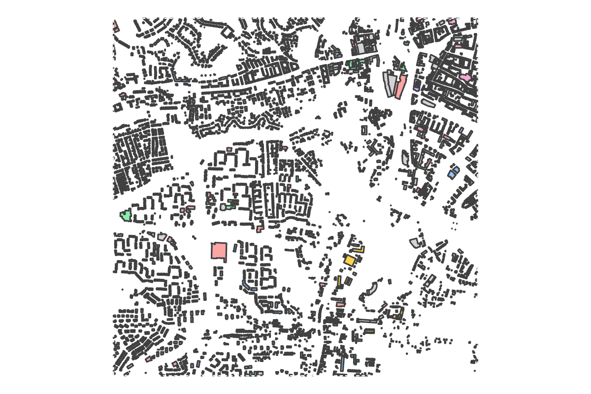Program breakdown map