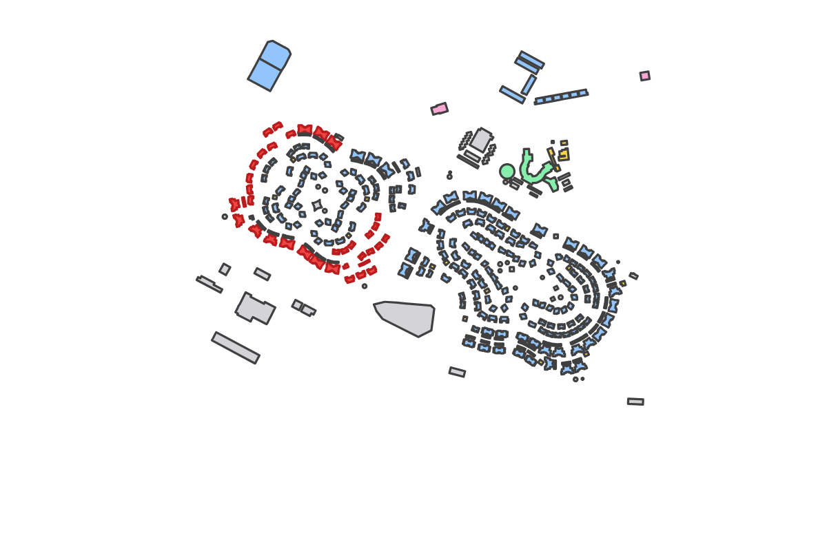 Program breakdown map