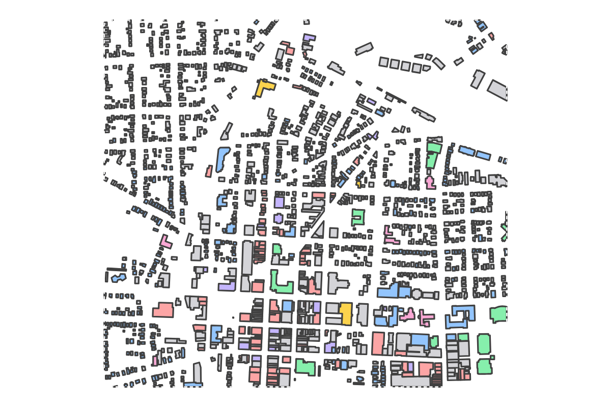 Program breakdown map