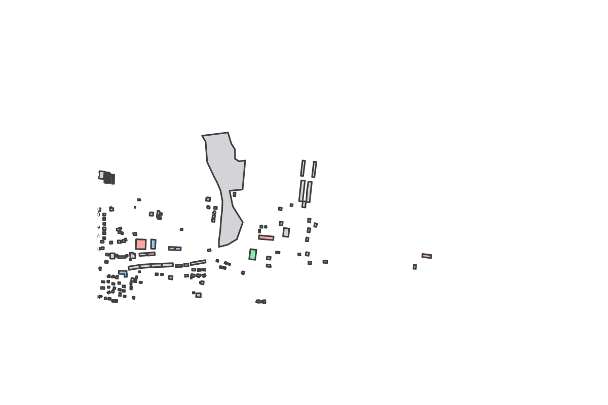 Program breakdown map