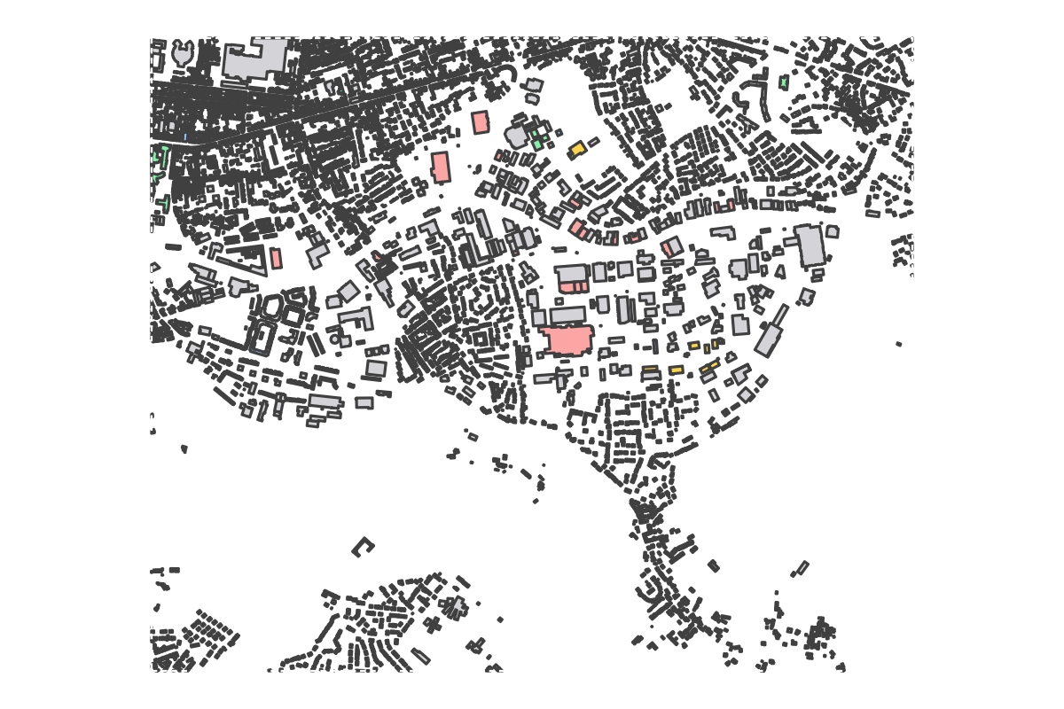 Program breakdown map