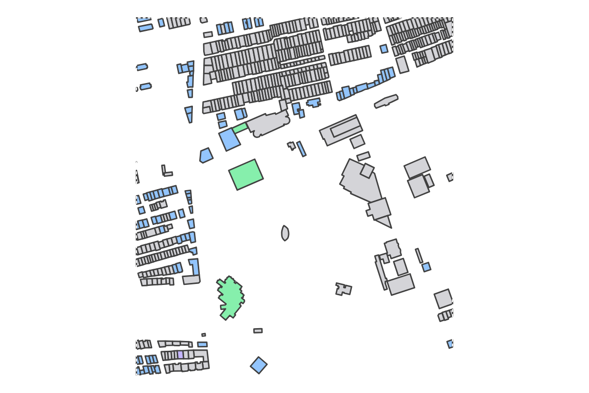 Program breakdown map