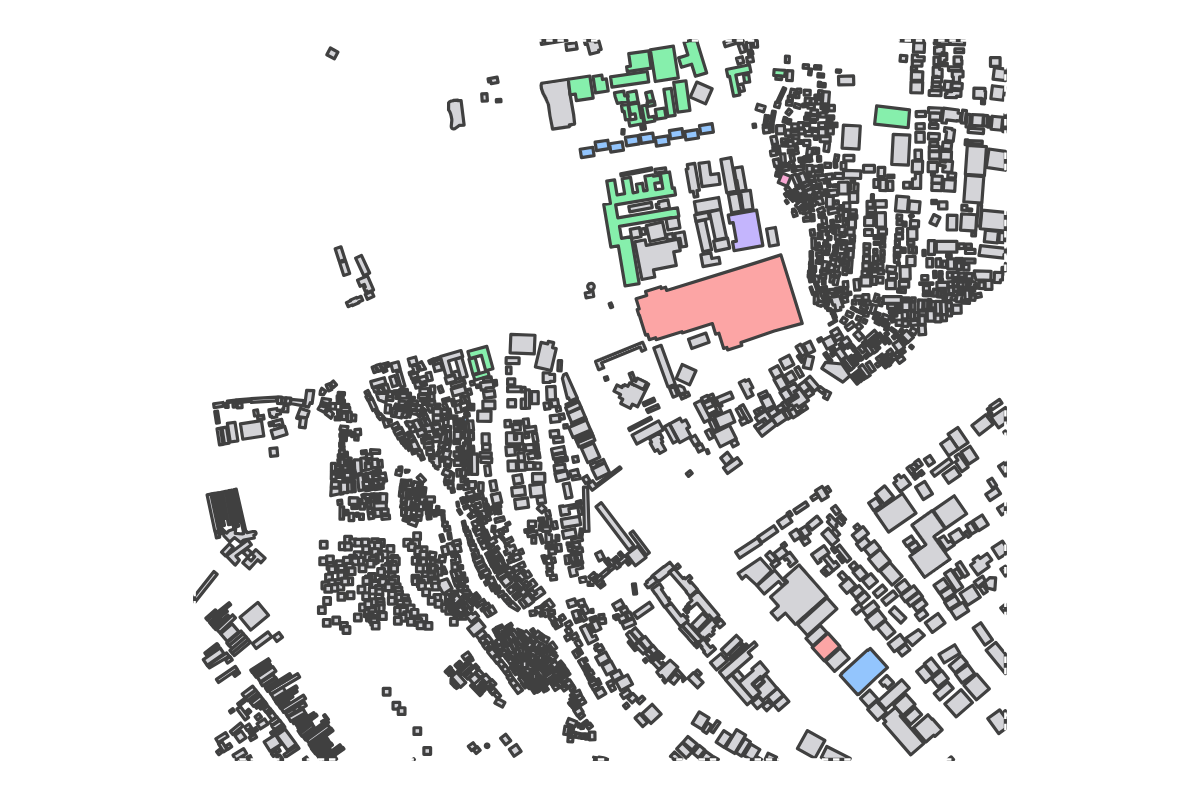 Program breakdown map