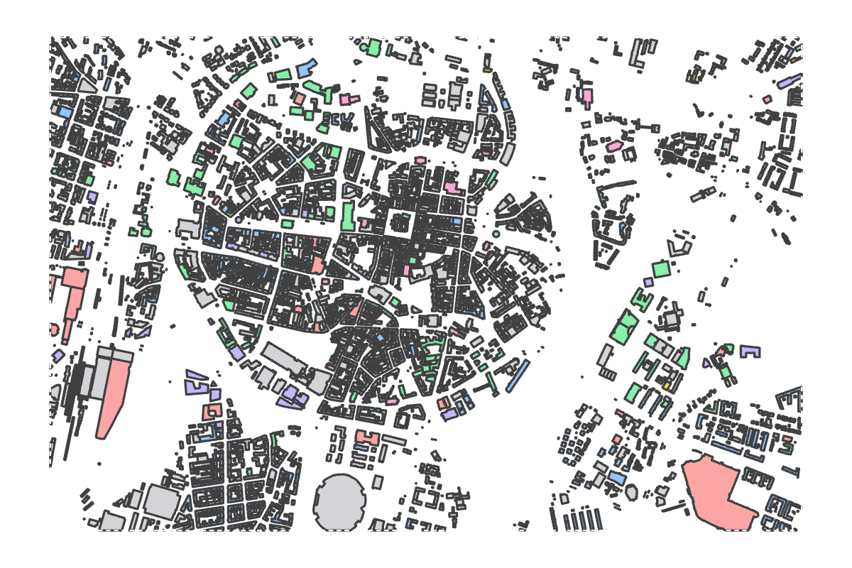 Program breakdown map