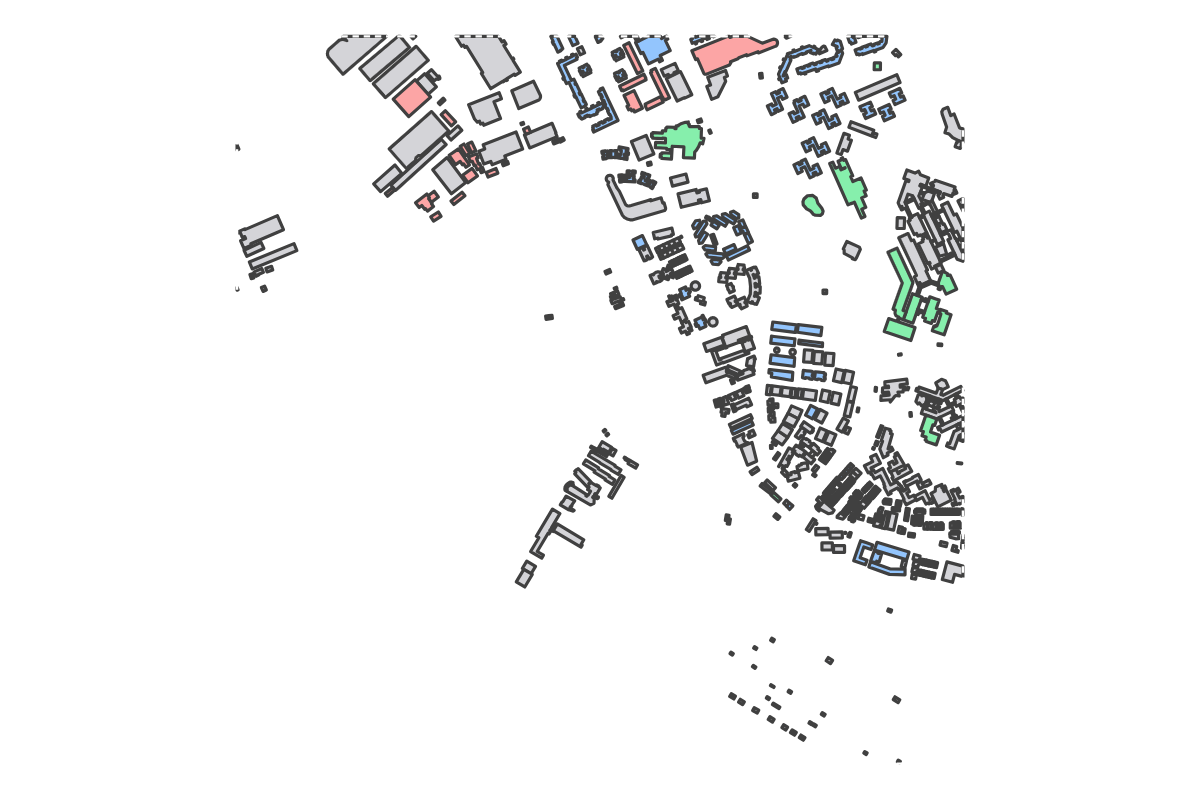 Program breakdown map
