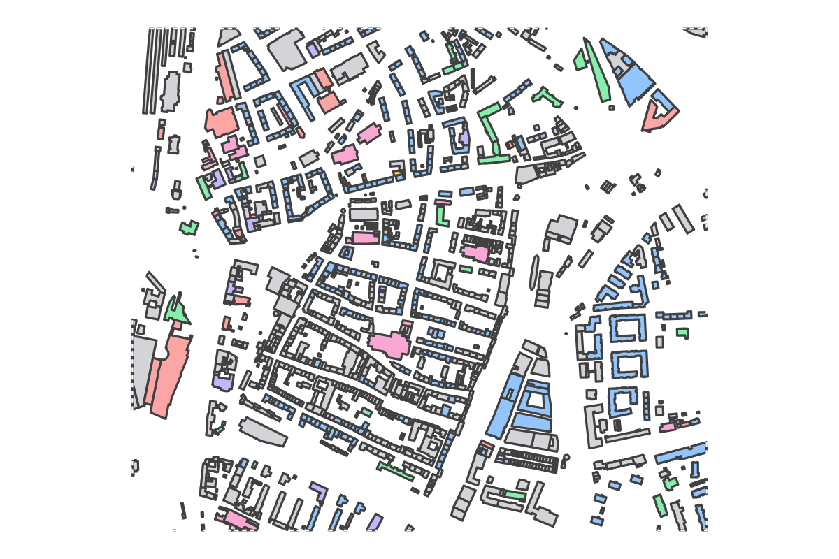 Program breakdown map